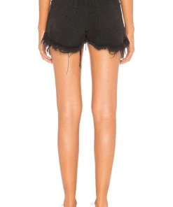 New Arrivals One Teaspoon Black Oak Low Waist Bonitas Jean Shorts
