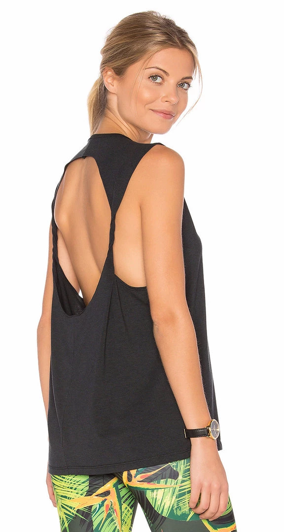 Onzie Twist Back Top Black 3 Onzie Twist Back Top Black