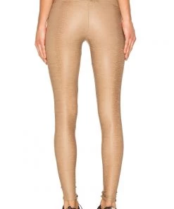 New Arrivals Onzie High Rise Legging Taupe Snake