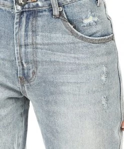 One Teaspoon High Waist Freebirds Skinny Jeans Storm Buoy Denim