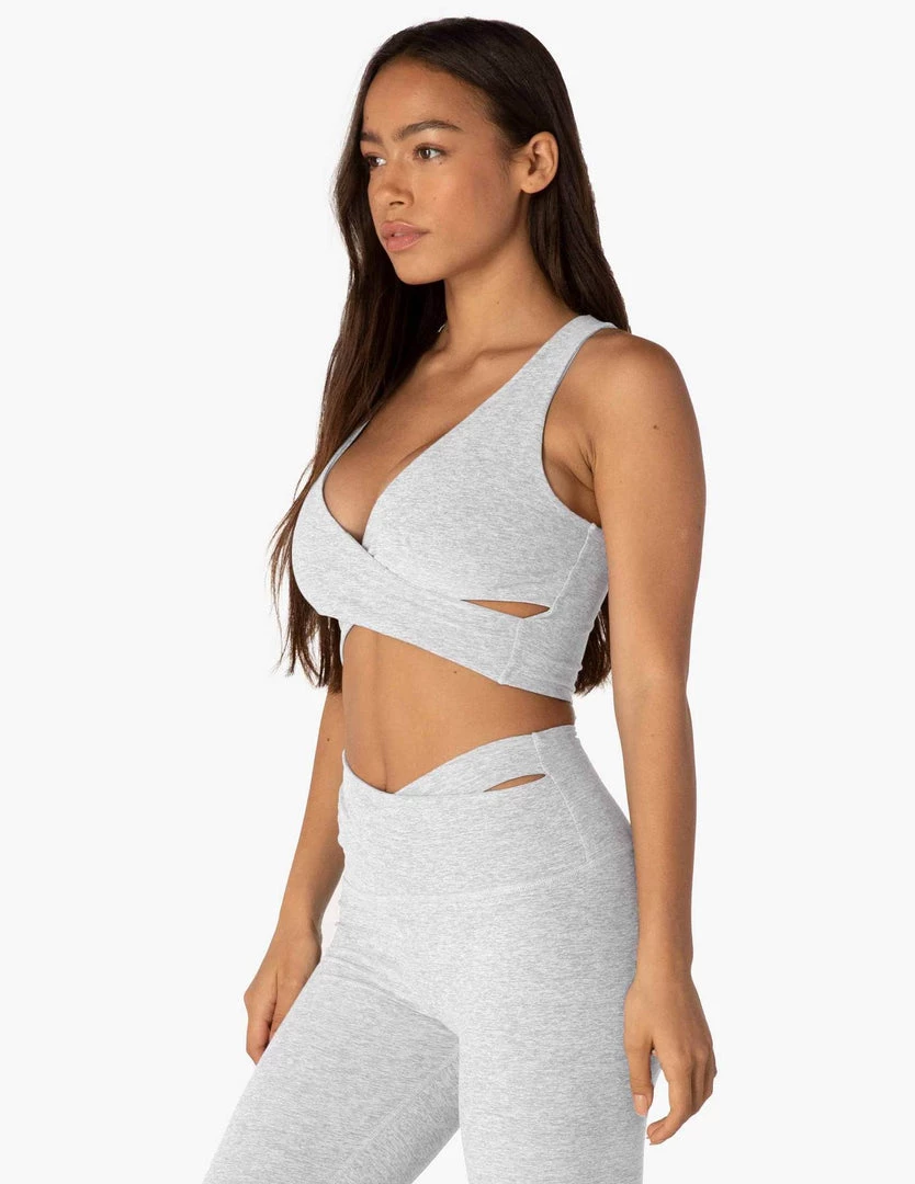 Beyond Yoga Spacedye That's A Wrap Cropped Tank Silver Mist 6 Beyond Yoga Spacedye That's A Wrap Cropped Tank Silver Mist