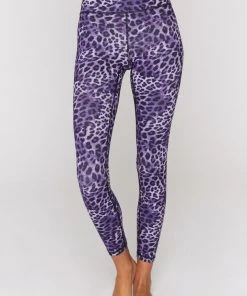 Spiritual Gangster Lavender Cheetah High Waist 7/8 Legging 8 Spiritual Gangster Lavender Cheetah High Waist 7/8 Legging