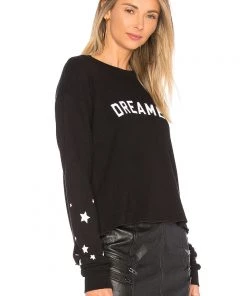 Spiritual Gangster Dreamer Arch Crop Sweatshirt