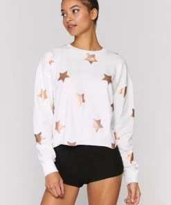 Spiritual Gangster Starry Mazzy Pullover Sweatshirt Lounge + Active Wear