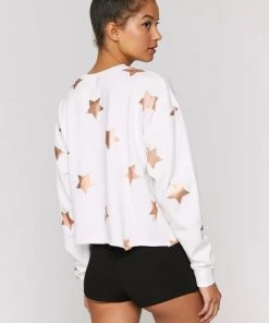 Spiritual Gangster Starry Mazzy Pullover Sweatshirt Lounge + Active Wear