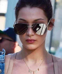 Quay The Playa Gold Brown Lens Sunglasses