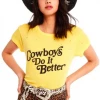 New Arrivals Wildfox Pinhole No9 Tee Shirt Cowboys