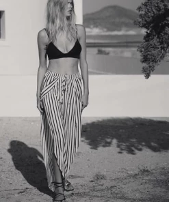 Tori Paver Tori Praver Justina Pants Sunday Stripe