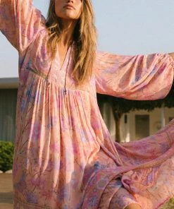 Spell & The Gypsy Butterfly Boho Dress Musk