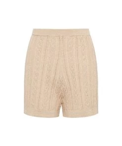 Spell & The Gypsy Frenchie Rib Shorts Champagne
