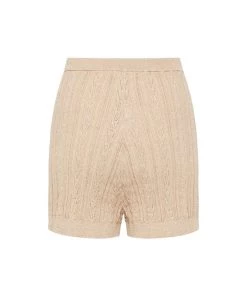 Spell & The Gypsy Frenchie Rib Shorts Champagne