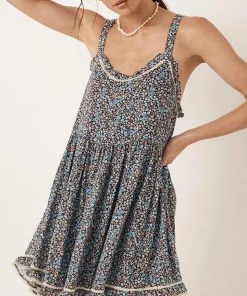 Spell & The Gypsy Poppy Strappy Mini Dress
