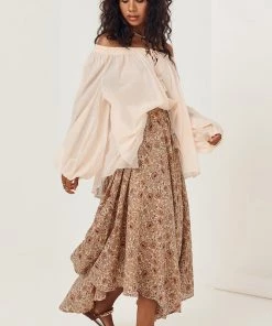 Spell & The Gypsy Sundown Kerchief Skirt Spice New Arrivals