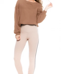 Strut This X Sivanayla Jetset Sweatshirt Chai Latte