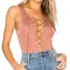 Tularosa Nile Lace Up Bodysuit