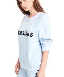 New Arrivals Wildfox Exersighs Sommers Sweater Blue