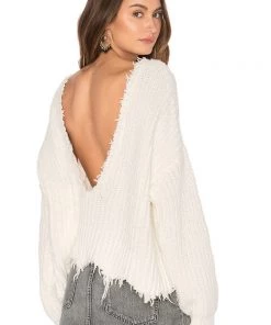 Wildfox Palmetto Sweater White Sweaters & Knits