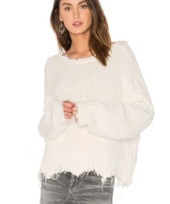 Wildfox Palmetto Sweater White Sweaters & Knits