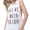 Spiritual Gangster All We Need Is Love Coachella Tank Activewear