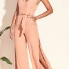 Lovers + Friends Charisma Jumpsuit Tan