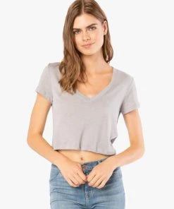 Beyond Yoga Boyfriend Jersey V-Neck Yoga Tee