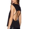 Activewear Koral Aura Sleeveless Top Black