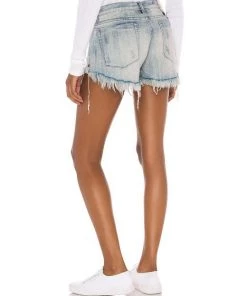 One Teaspoon Country Bonita Low Waist Denim Shorts