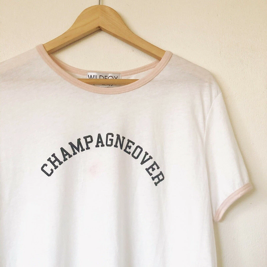 Wildfox Johnny Champagneover Ringer Tee SUMMER SALE 4 Wildfox Johnny Champagneover Ringer Tee SUMMER SALE