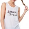 Spiritual Gangster Coachella Tank Stardust Floral Activewear