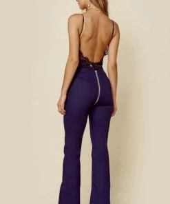 For Love And Lemons La Jaime Zip Pants