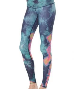 Teeki Feather Green Hot Pant Activewear