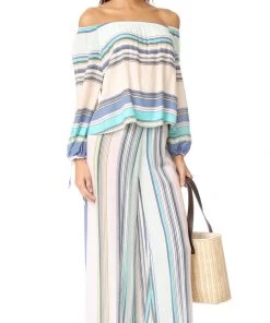 Wildfox Boardwalk Stripe Havana Pants